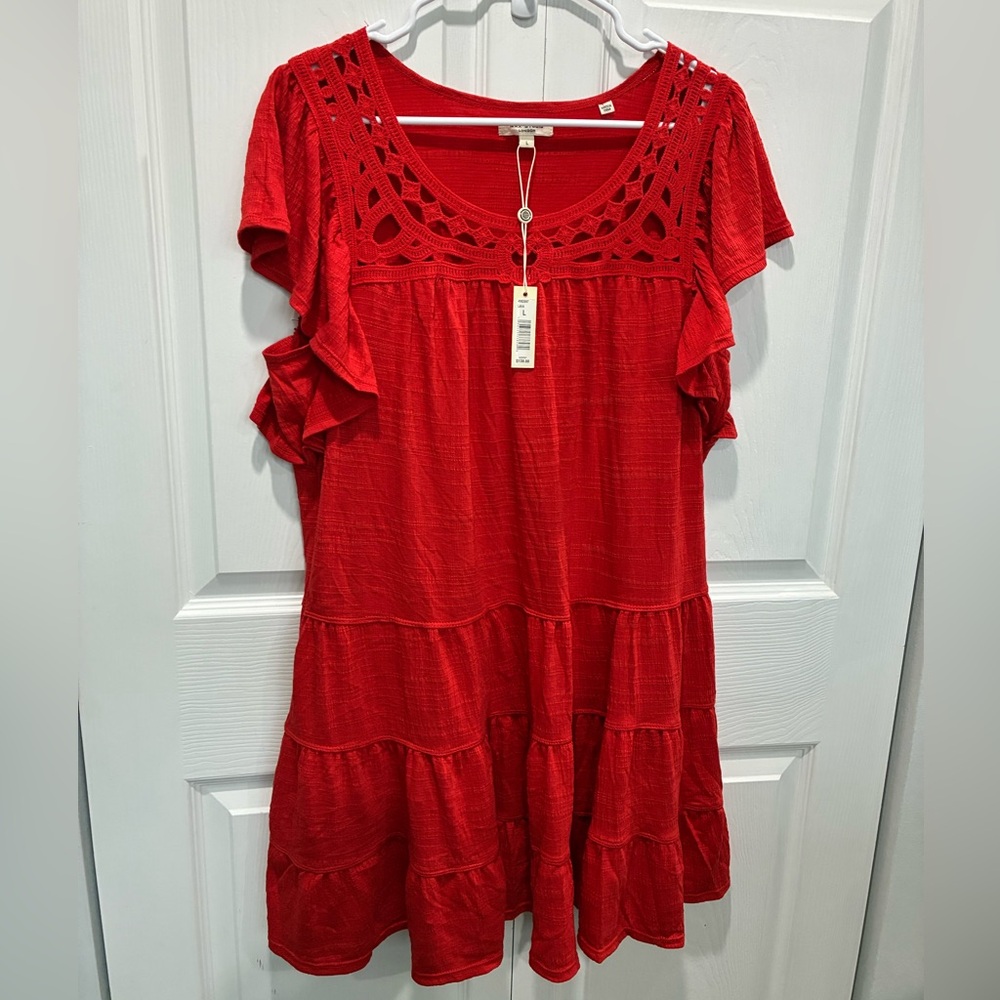 Max Studio Red Mini Dress - Picture 4 of 7